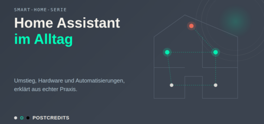 Home Assistant vs. ioBroker im Vergleich, Illustration vernetzter Smart-Home-Grundriss